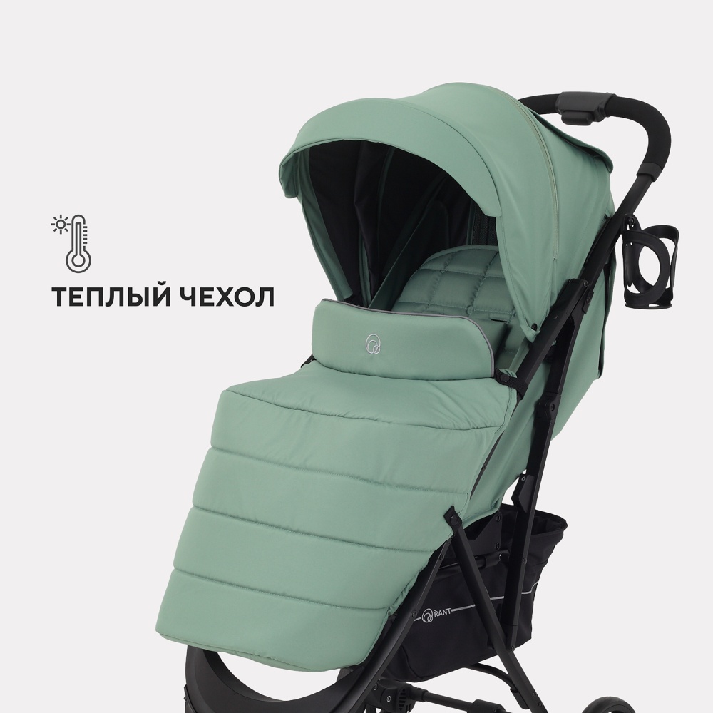 Коляска детская RANT "LARGO" RA054 Forest Green 2024