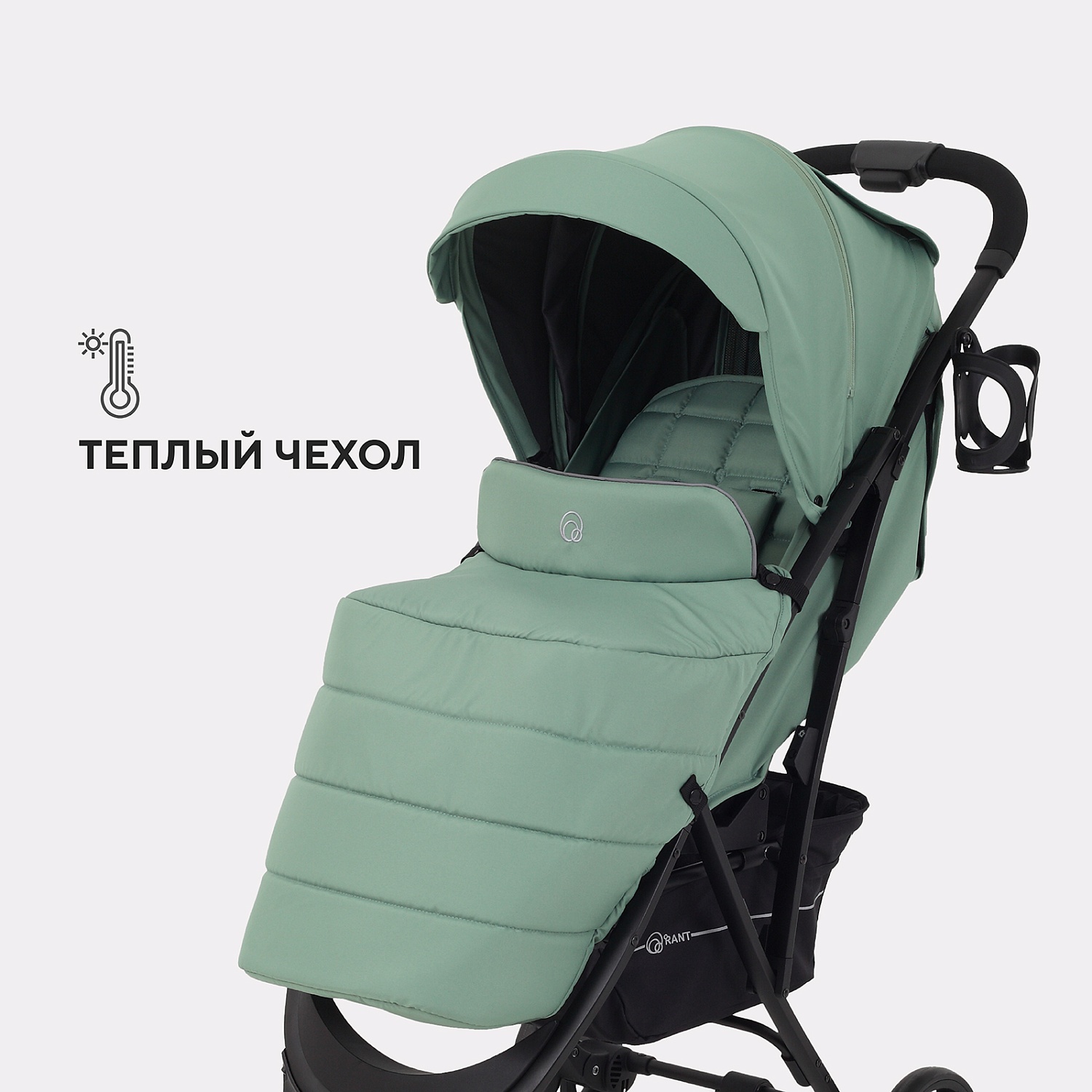 Коляска детская RANT "LARGO" RA054 Forest Green 2024
