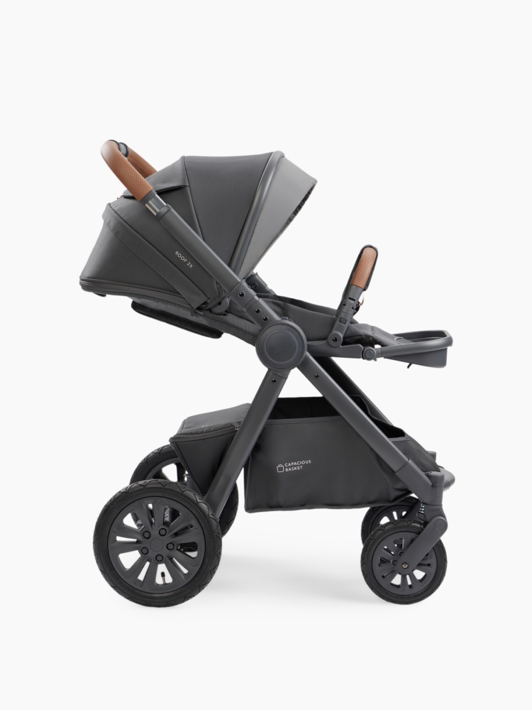 Happy Baby Коляска 2 в 1 MOMMER PRO, dark grey nova
