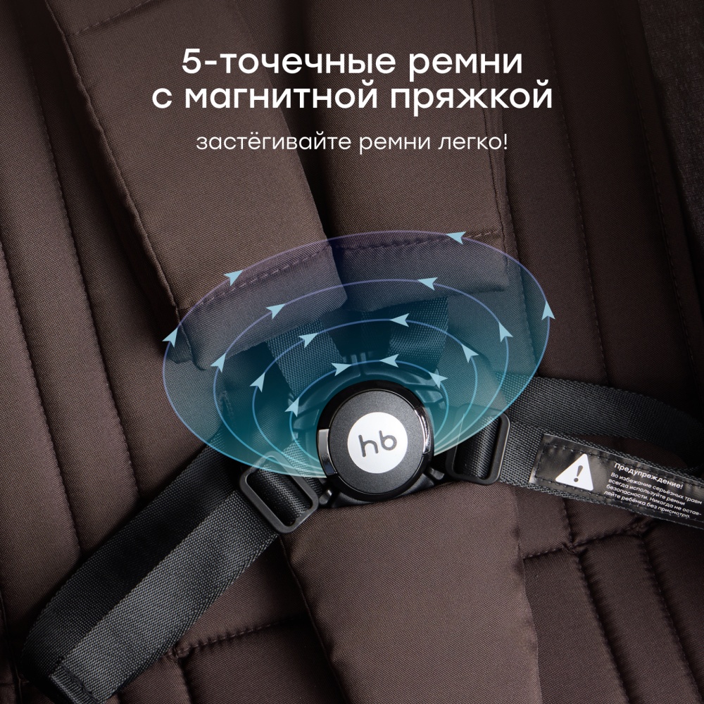Happy Baby Коляска прогулочная AIRA, brown