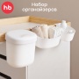 Happy Baby Набор органайзеров для детской кроватки, white
