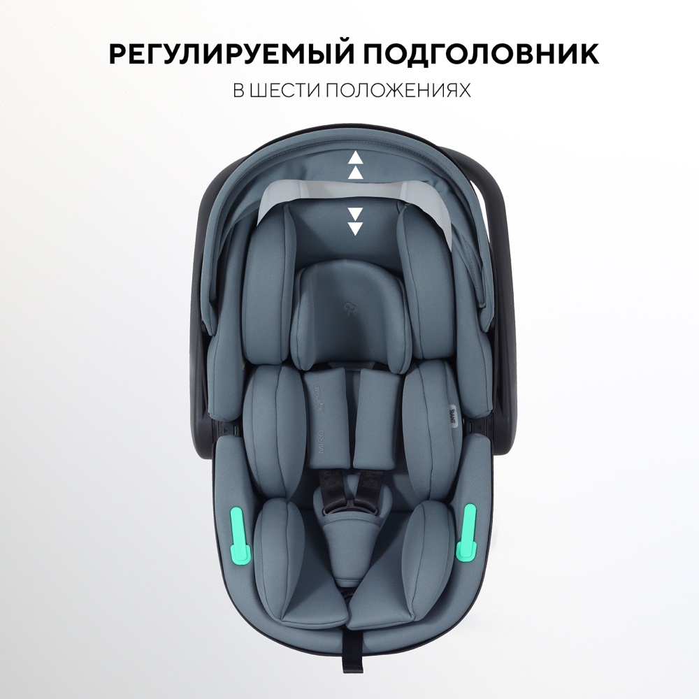 Автокресло RANT AY370 "MIRO" Graphite (40-87см)