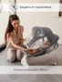 Качели электронные детские AMAROBABY LUCKY SWING, серый