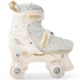 Happy Baby Ролики-коньки 3в1 детские SKROLLS, blue flowers, size M