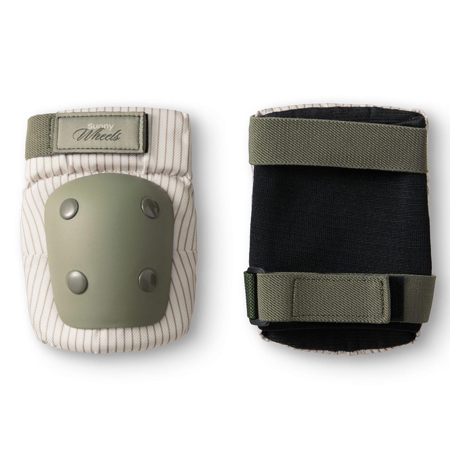 Happy Baby Раздвижные роликовые коньки детские SUNNY WHEELS, olive, S (26-29)