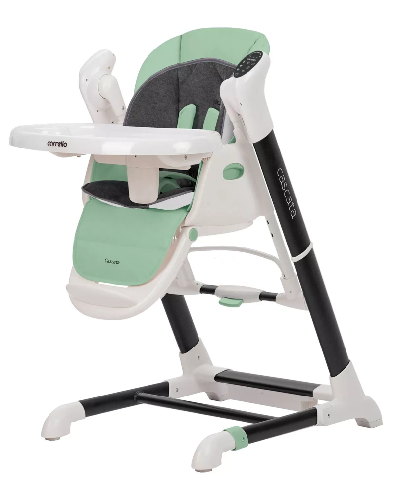Carrello Стульчик для кормления  Cascata  CRL-10303  Tropical Green сенсорный