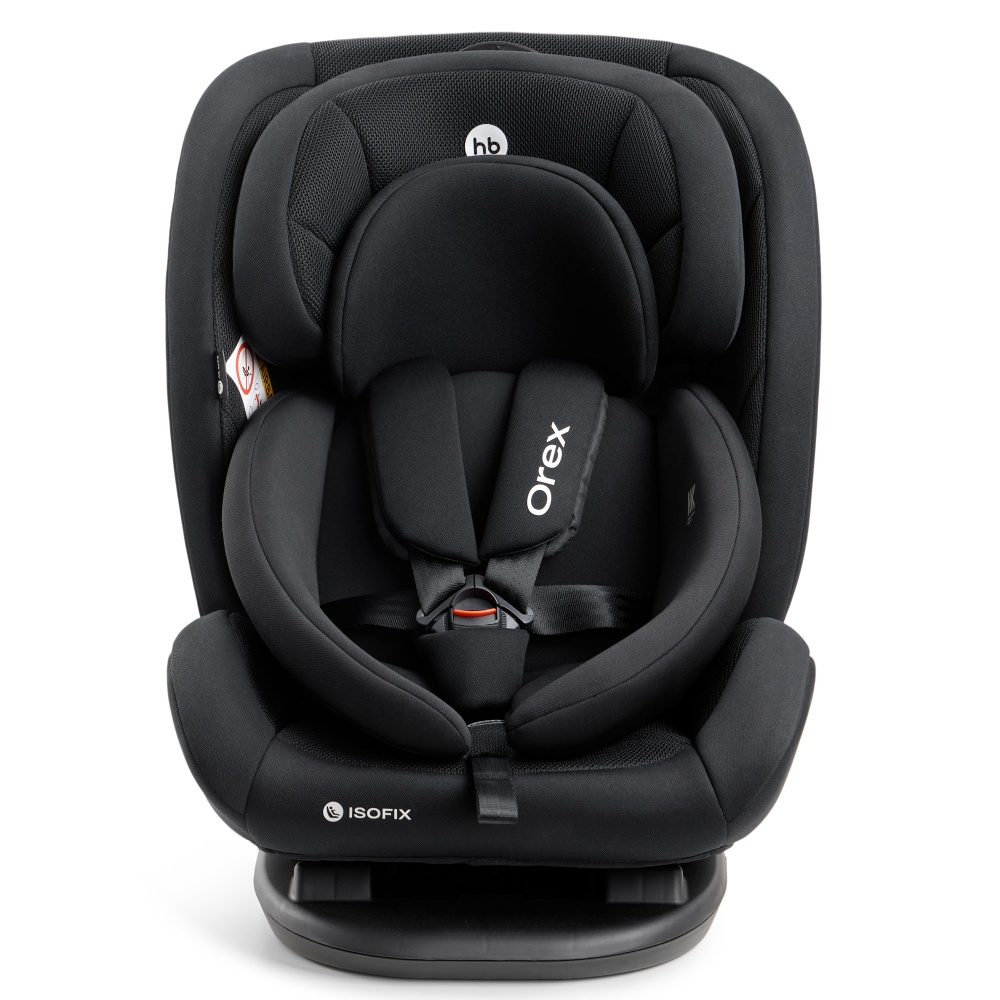 Happy Baby Автокресло OREX, total black