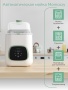 Momcozy Автоматическая мойка и стерилизатор детских бутылочек BS03 KleanPal Pro, цвет белый 