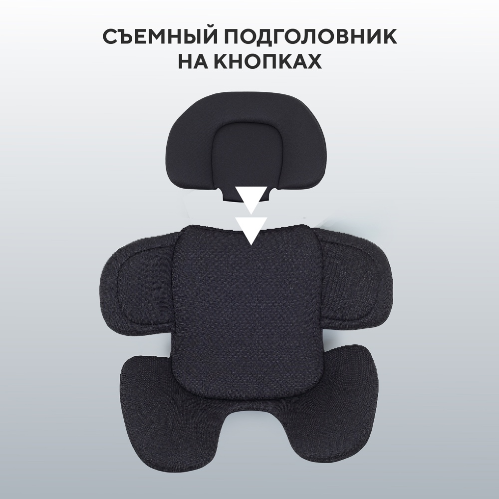 Автокресло RANT AY378 "ASTER zero" Black (40-87см)