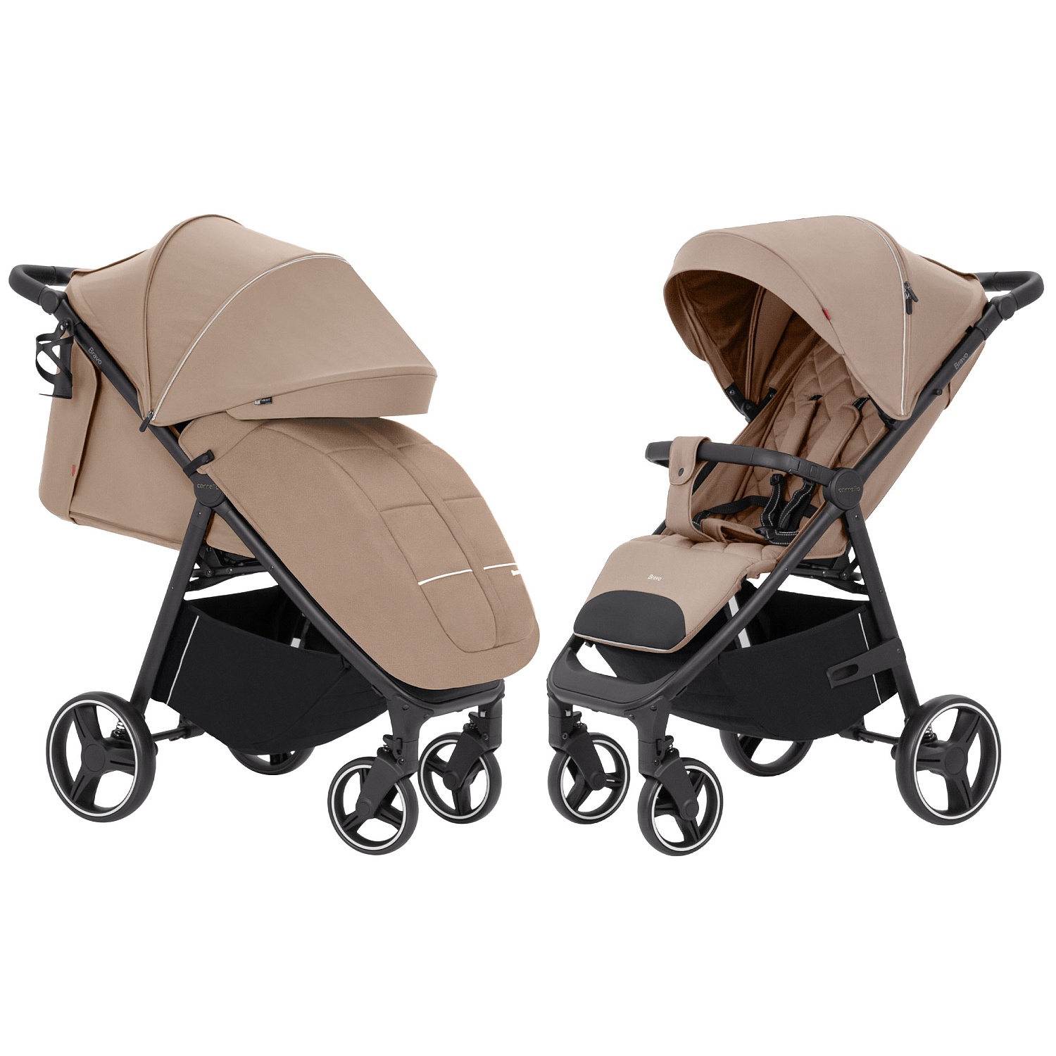Carrello Коляска прогулочная  Bravo  CRL-8512  Deep Beige