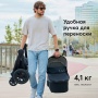 Happy Baby Коляска 2 в 1 MOMMER PRO, black nova
