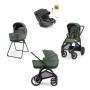 Коляска 3 в 1 Inglesina Aptica XT Darwin Recline Evo Taiga Green