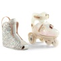 Happy Baby Раздвижные роликовые коньки детские SUNNY WHEELS, beige, S (26-29)