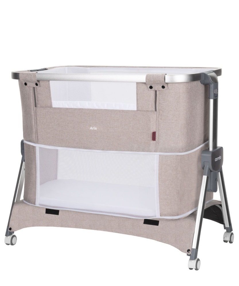 Carrello Кроватка Aria 3в1 CRL-16401  Cream Beige (размер спального места 84.5 см*46.5)