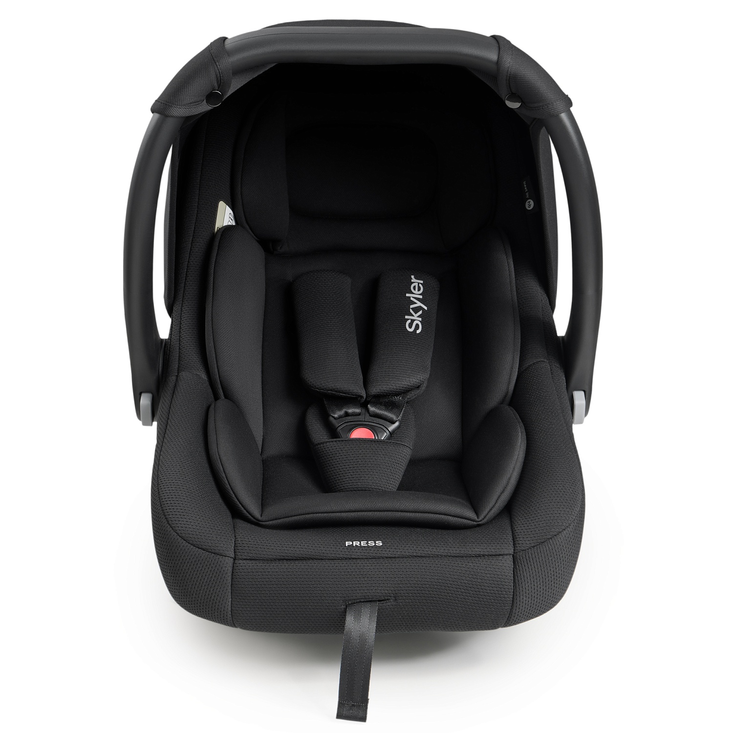 Happy Baby Автокресло "SKYLER V2", total black