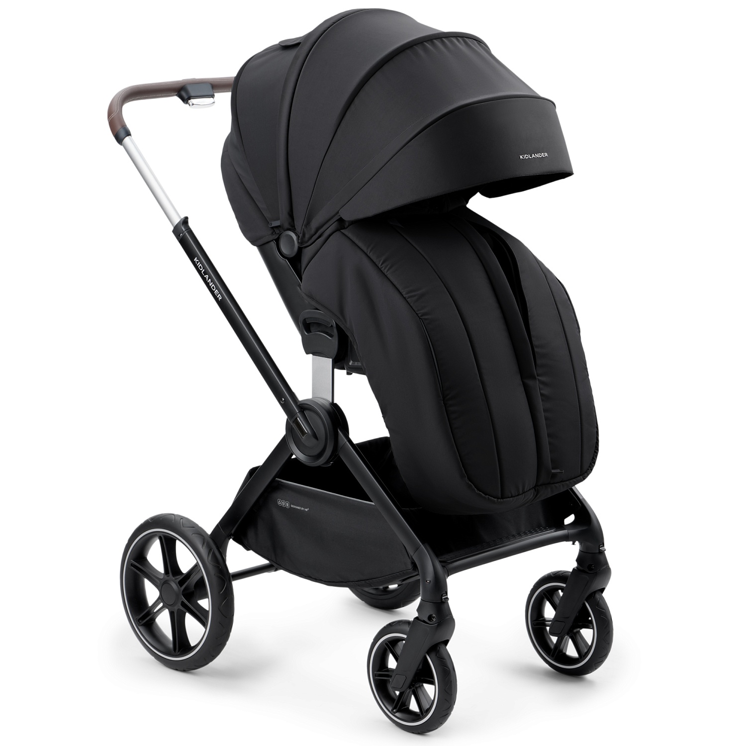 Happy Baby Коляска 2 в 1 KIDLANDER, black