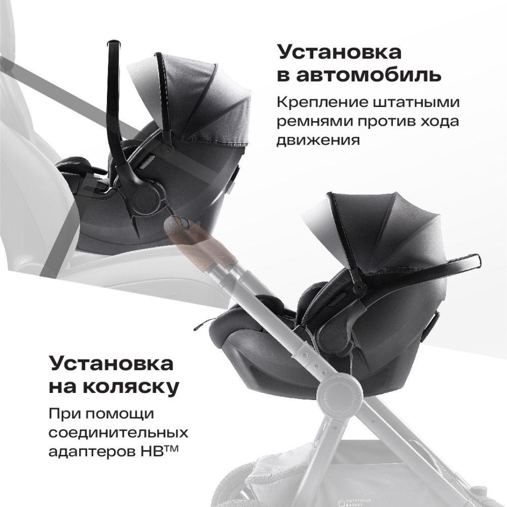 Happy Baby Автокресло SKYLER PRO, dark grey
