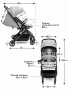 Коляска прогулочная AMAROBABY VOYAGER, чёрный