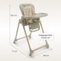 Happy Baby Стул для кормления WILLIAM LUX, olive