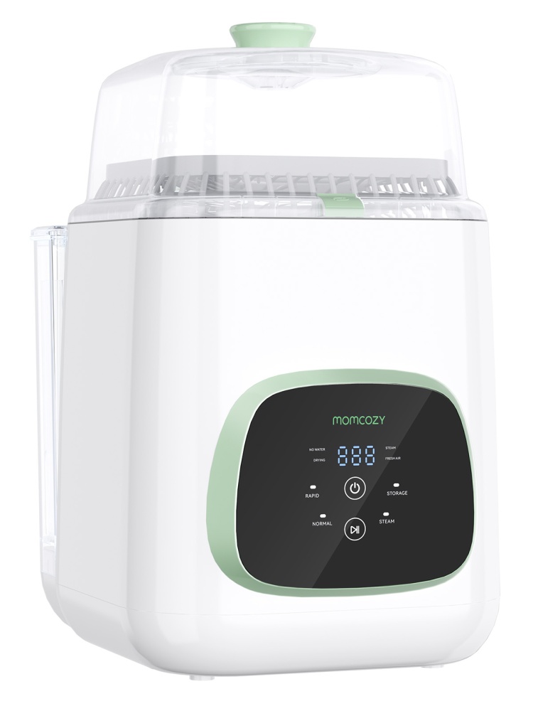 Momcozy Автоматическая мойка и стерилизатор детских бутылочек BS03 KleanPal Pro, цвет белый 