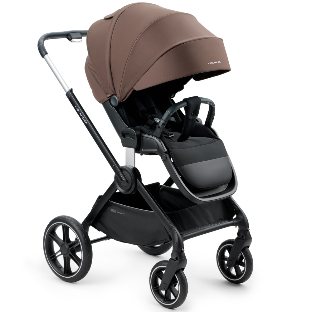 Happy Baby Коляска 2 в 1 KIDLANDER, dark brown