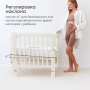 Happy Baby Кроватка-трансформер MOMMY LOVE, молочный