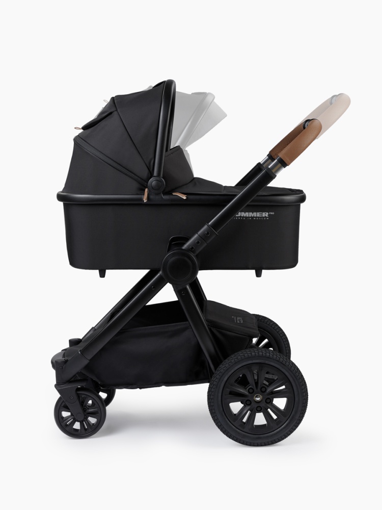 Happy Baby Коляска 2 в 1 MOMMER PRO, black