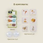 Happy Baby Игрушка развивающая SOCKETS «СОКЕТС», light green