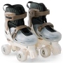 Happy Baby Ролики-коньки 3в1 детские SKROLLS, brown, size S