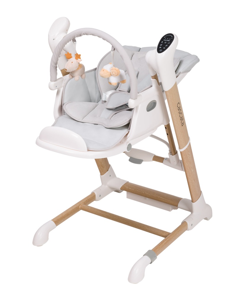 Carrello Стульчик для кормления  Cascata  CRL-10303  Ash Grey Wooden