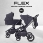 Коляска детская RANT "FLEX" (2в1) RA076 Black