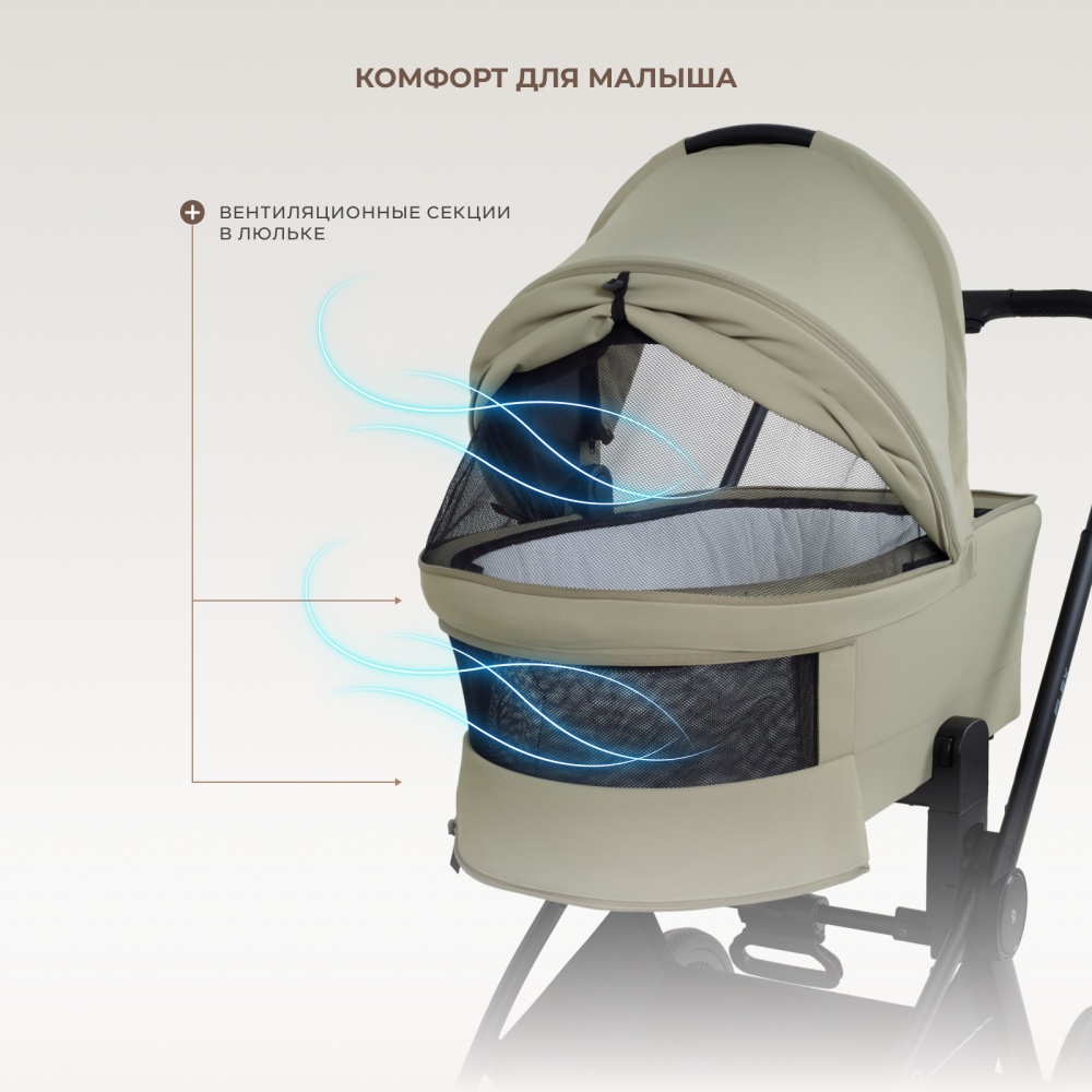 Коляска детская RANT "FLEX" (2в1) RA076 Light Green