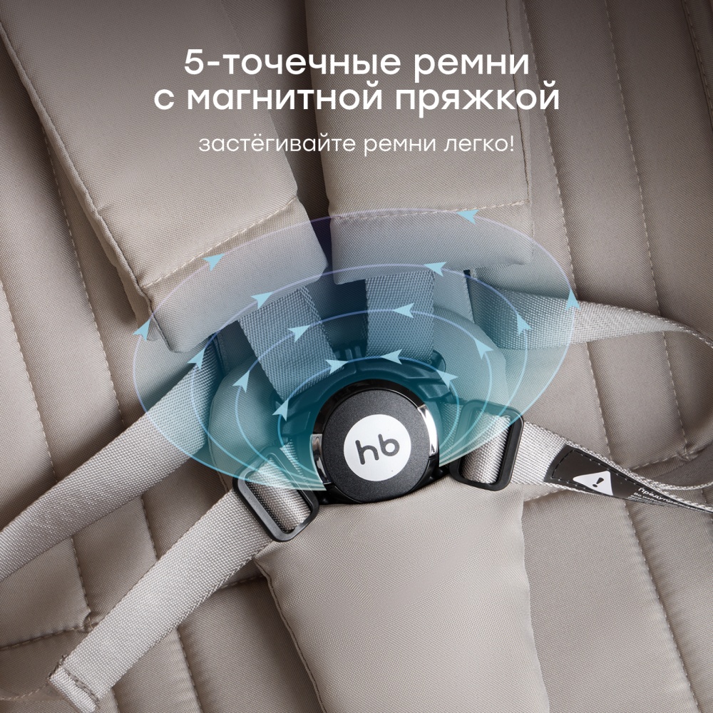 Happy Baby Коляска прогулочная AIRA, warm grey