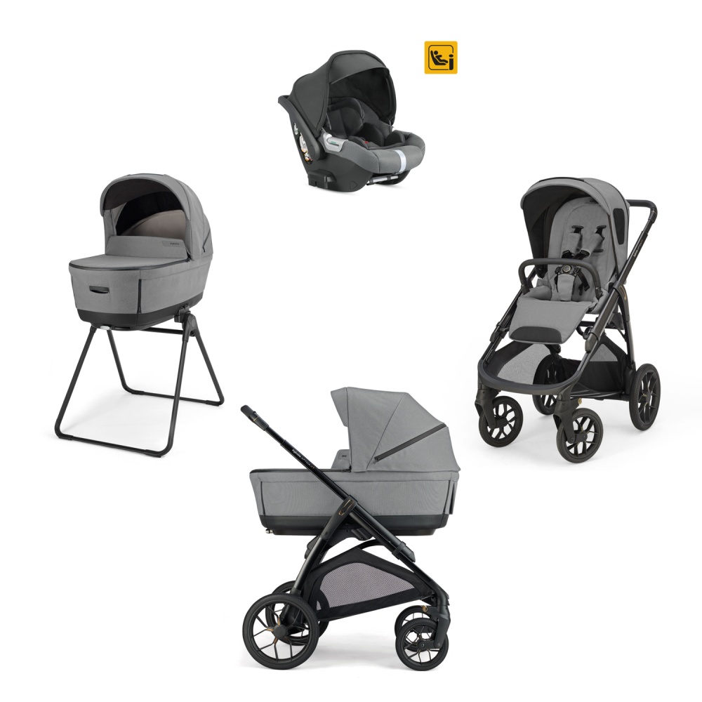 Коляска 3 в 1 Inglesina Aptica XT Darwin i-Size Canyon grey