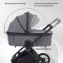 Коляска детская RANT "FALCON NEO" (2в1) RA108 Grey