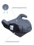 Автокресло детское (бустер) AMAROBABY Easy way, группа III, (серый/чёрный)