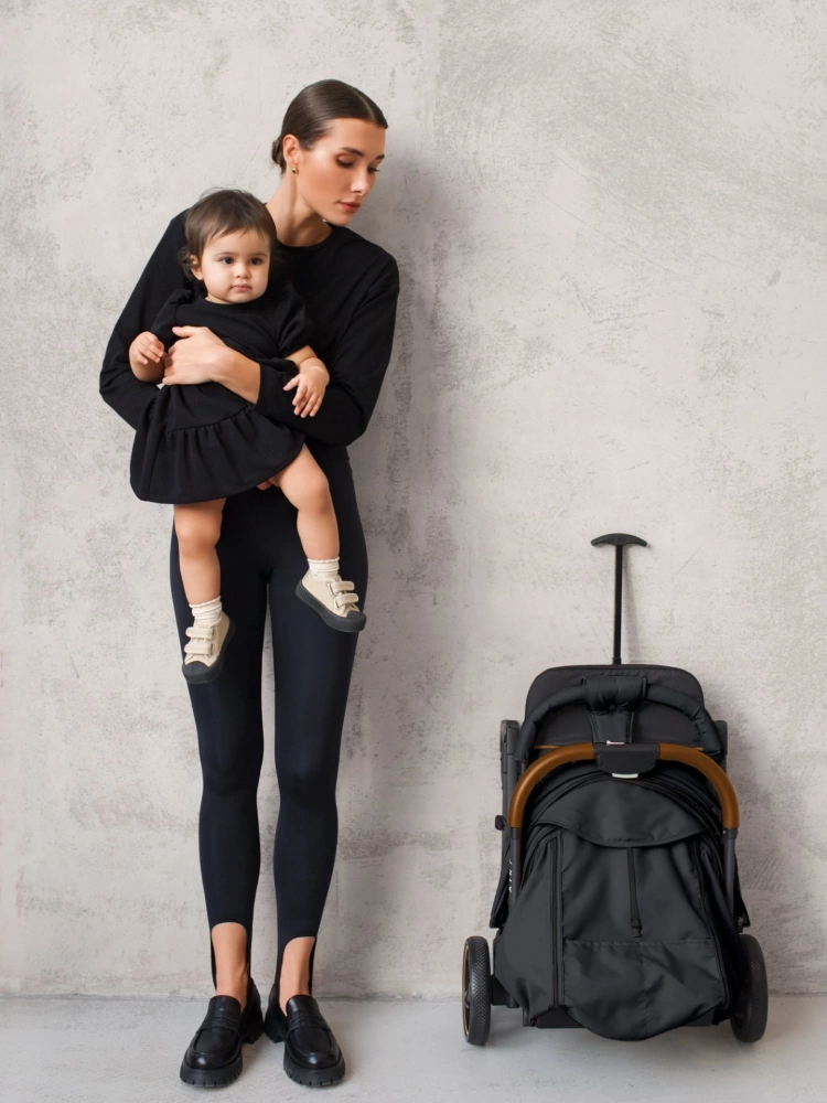 Коляска прогулочная Amarobaby, Airy, чёрный