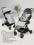 Коляска прогулочная AMAROBABY VOYAGER, серый