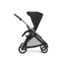 Коляска 2 в 1 Inglesina Electa New с подставкой под люльку Stand Up, Upper Black