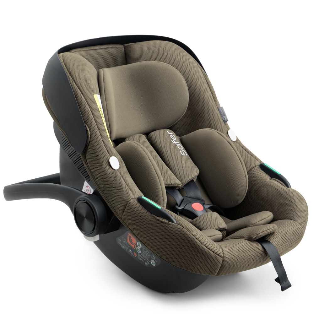Happy Baby Автокресло SAFER, dark olive