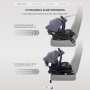 Автокресло RANT UB516 Pro КЕРРИ (CARRY) Графит (Graphite) (40-87см)