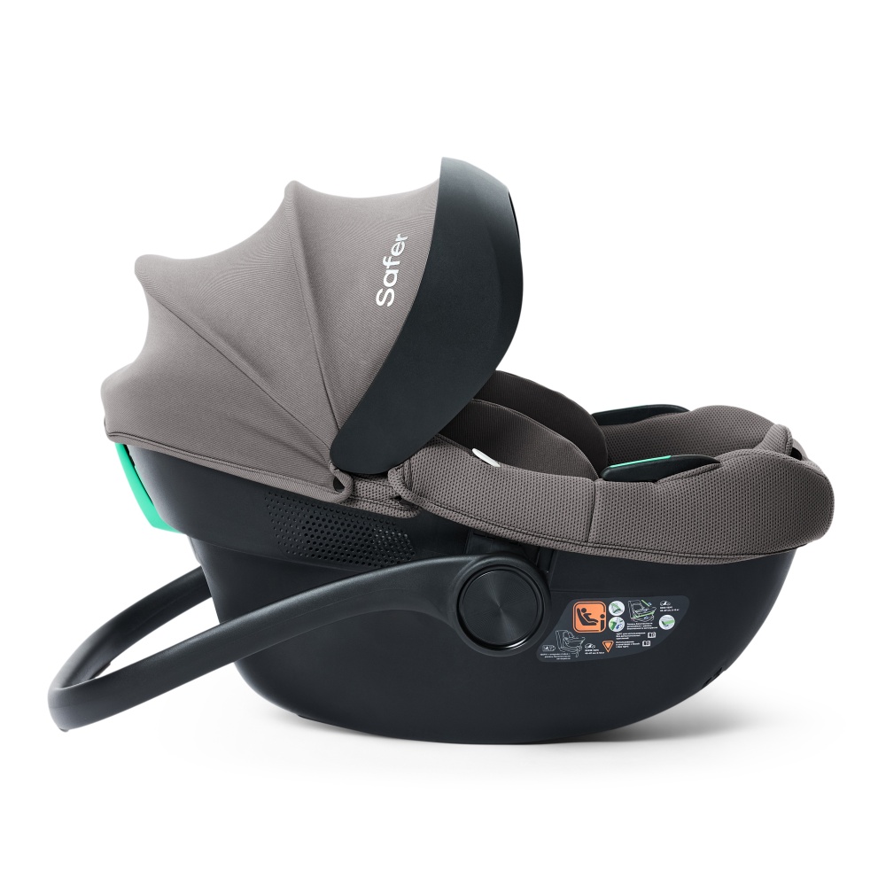 Happy Baby Автокресло SAFER, dark grey