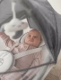 Качели электронные детские AMAROBABY LUCKY SWING, серый