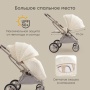 Happy Baby Коляска прогулочная LUNA 360, beige (flowers) nova