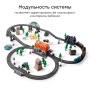 Happy Baby Игрушечная железная дорога HAPPY RAILWAY «ХЭПИ РЕИЛВЭЙ», grey