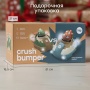 Happy Baby Набор игрушечных машинок CRUSH BUMP «КРАШ БАМПЕР», brown&blue