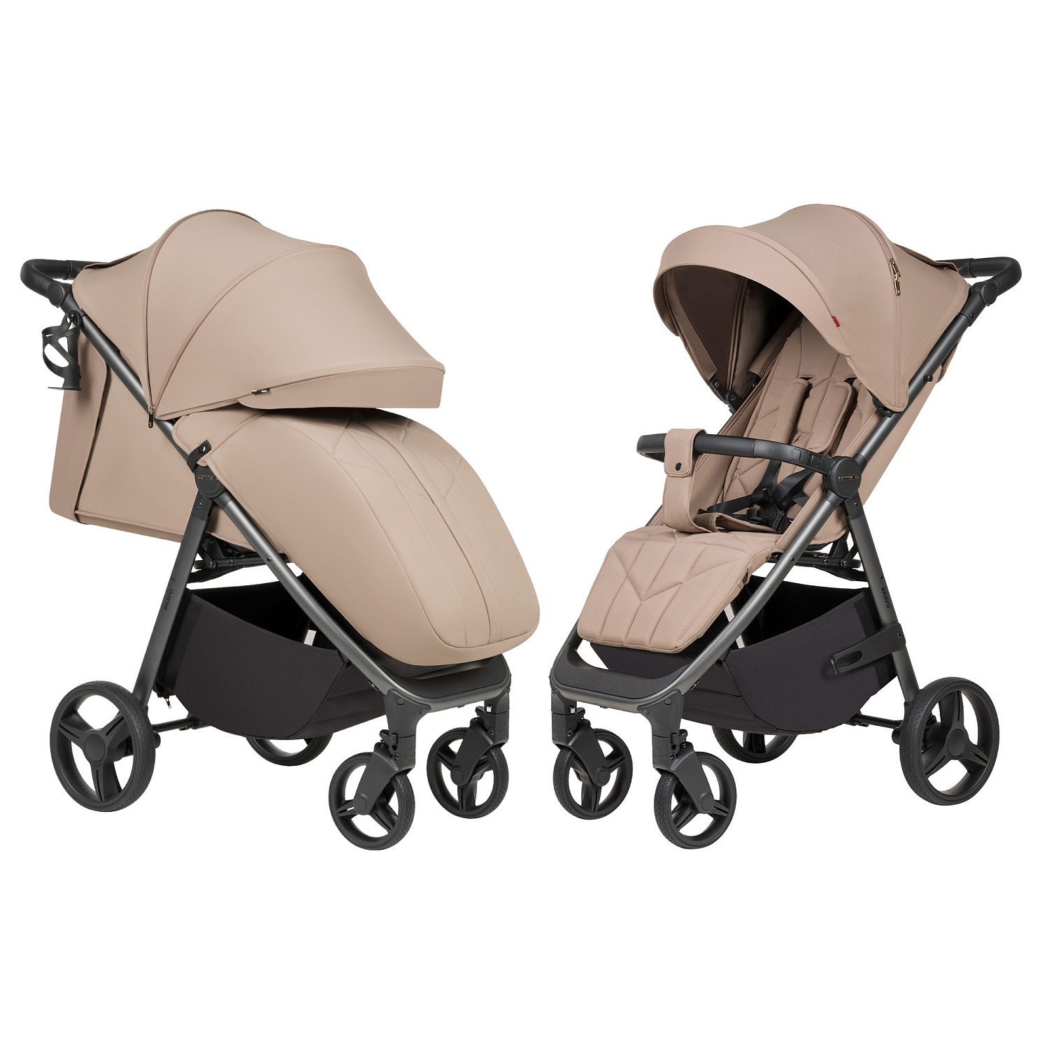 Carrello Коляска прогулочная  Bravo  CRL-8512PU  Deep Beige
