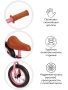 (С) Беговел двухколесный AMAROBABY ROAD RACER, розовый