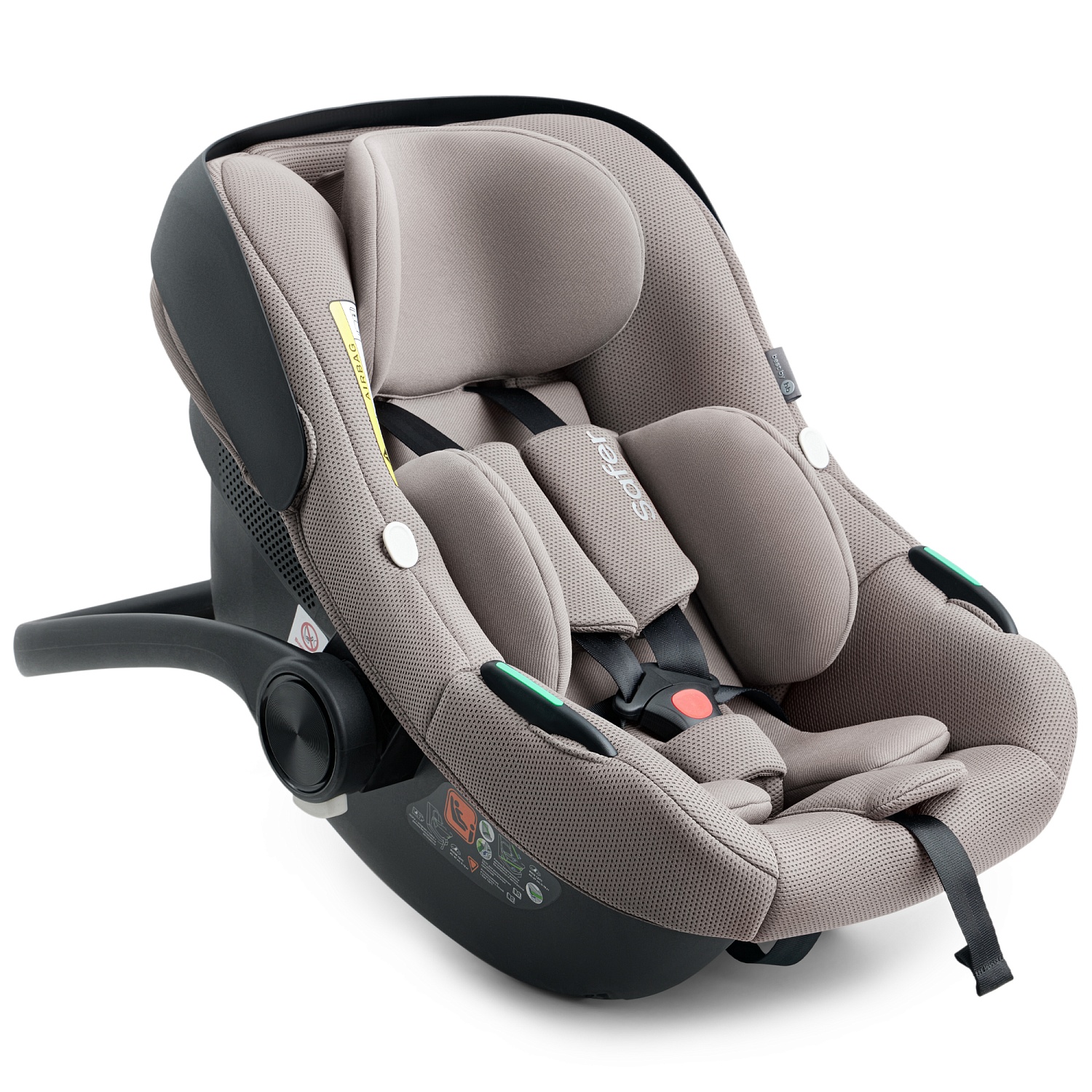 Happy Baby Автокресло SAFER, beige grey
