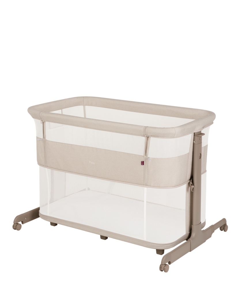 Carrello Кроватка Picto  CRL-16506   Aori Beige  (размер спального места 90 см*51)